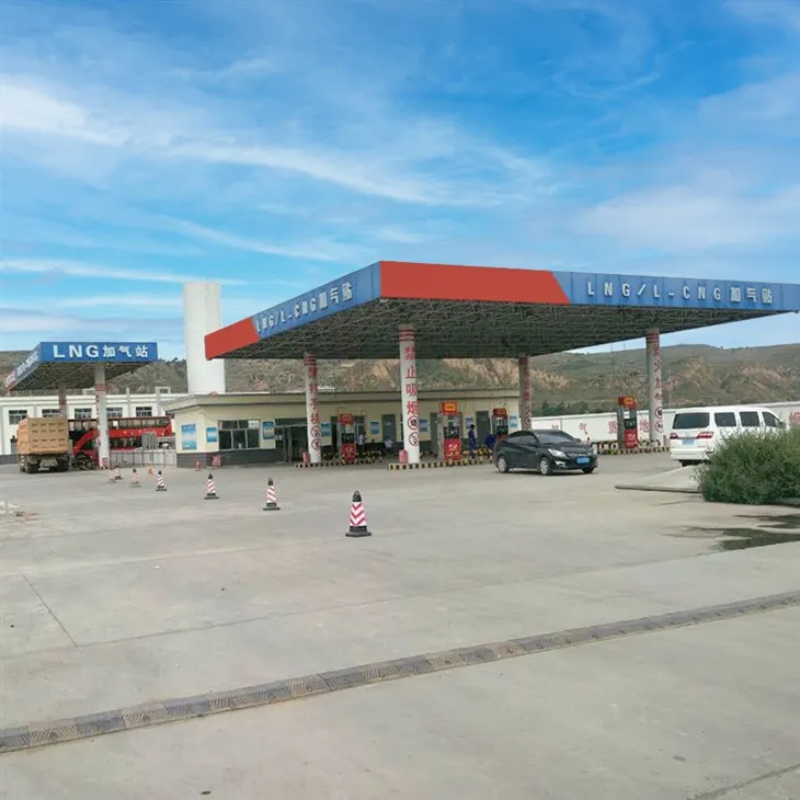 LNG Refueling Station (LNG Horizontal Storage Tank)